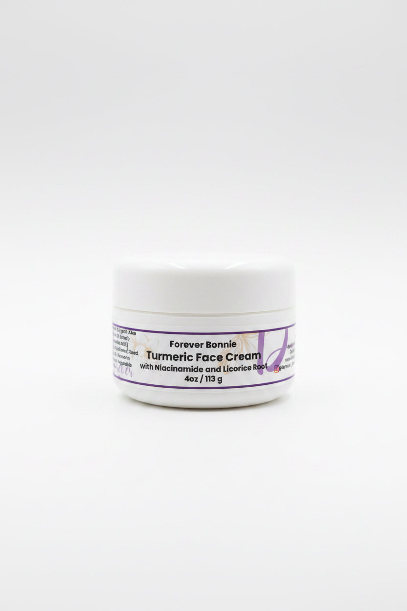 Turmeric Face Cream with niacinamide and licorice root