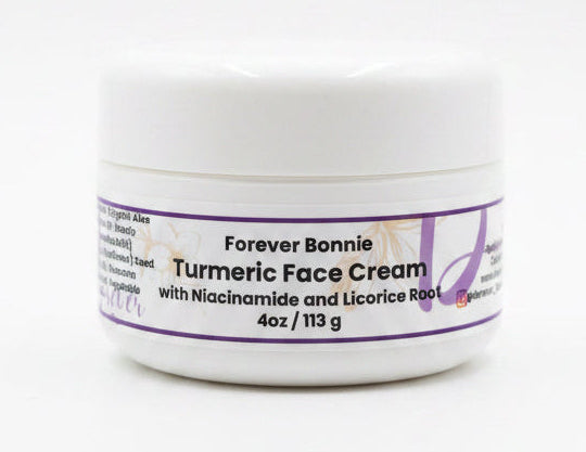 Turmeric Face Cream with niacinamide and licorice root