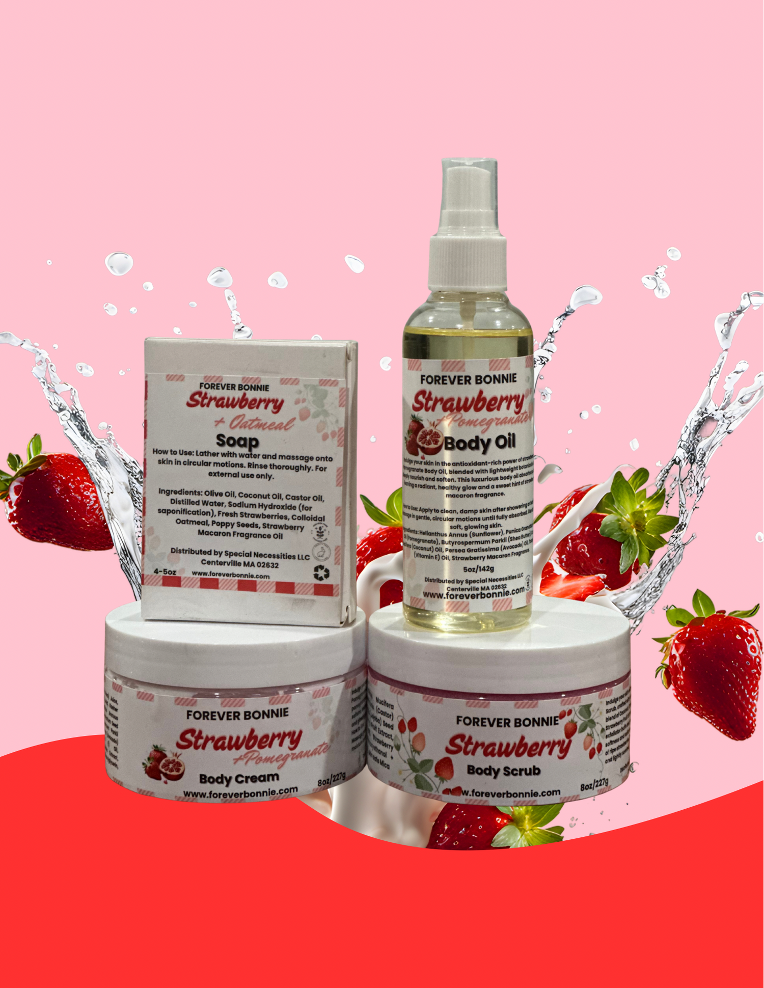 STRAWBERRY SKINCARE SET