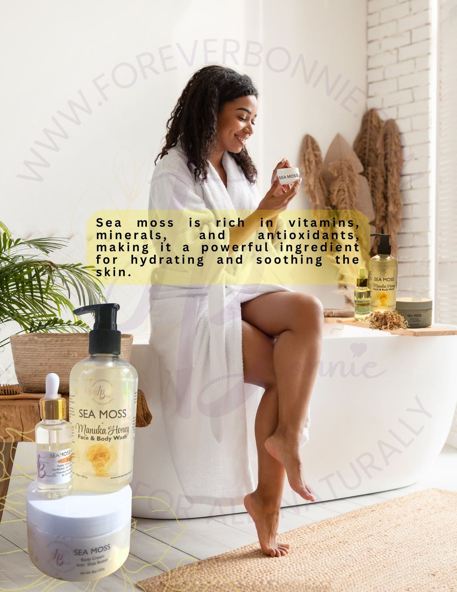 Sea Moss + Manuka Honey Set (ingrown hair for men & women)