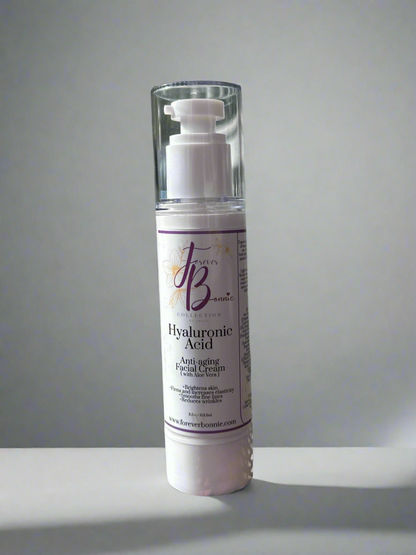 Hyaluronic Acid Anti-aging facial cream (with Aloe Vera)