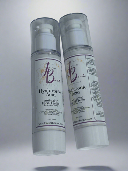 Hyaluronic Acid Anti-aging facial cream (with Aloe Vera)