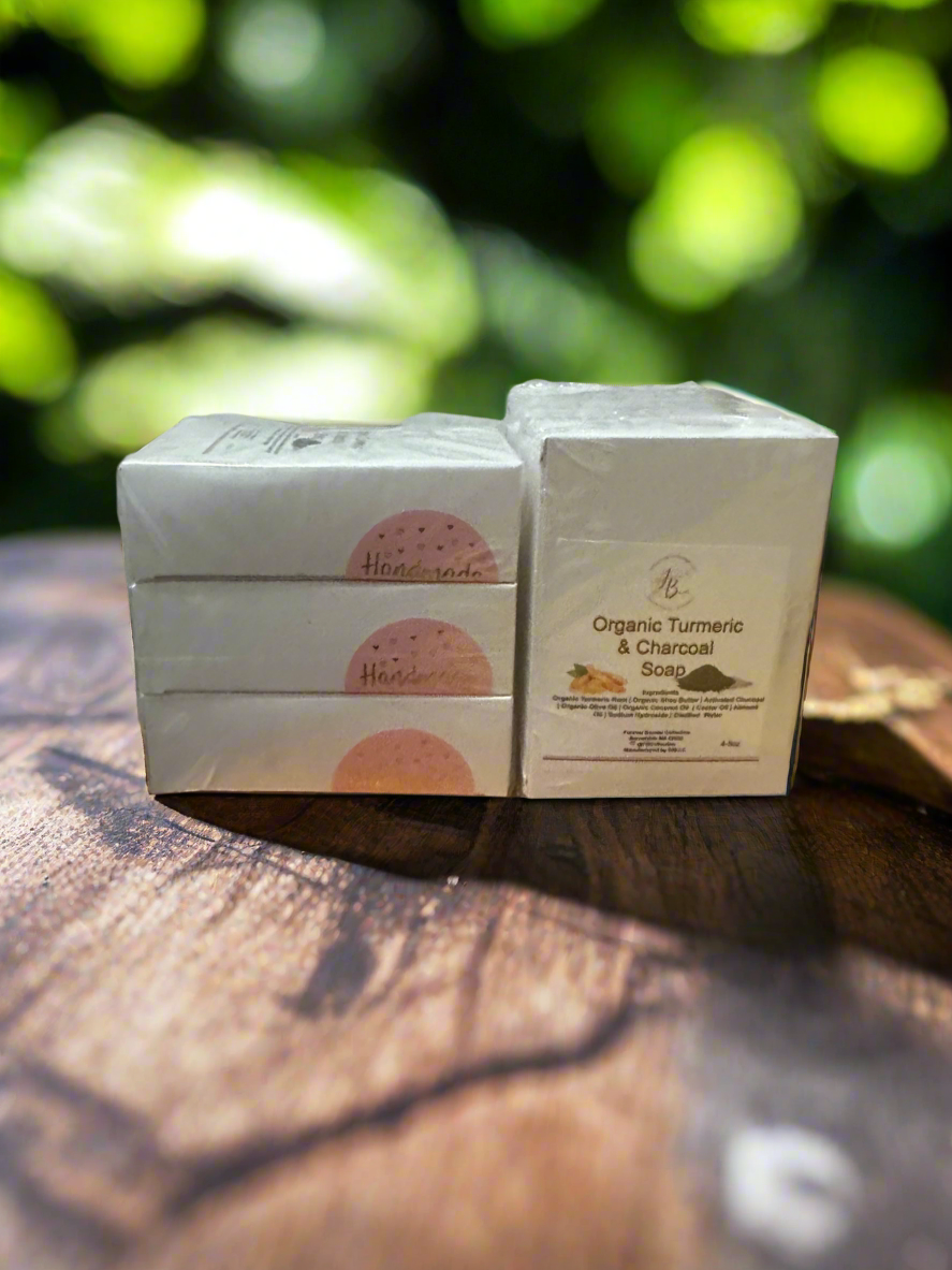 Turmeric + Charcoal Soap