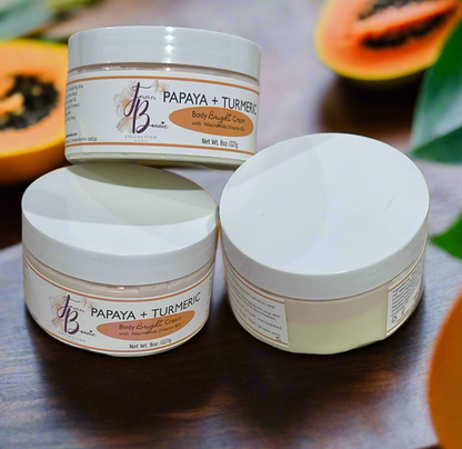 Papaya + Turmeric Body Cream with Niacinamide (Vitamin B3)