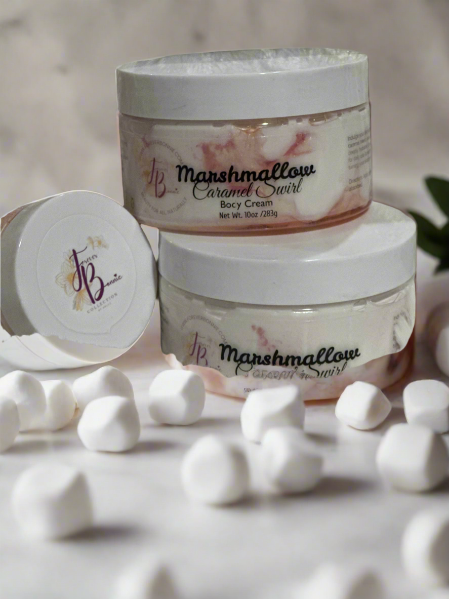 Marshmallow Caramel swirl body cream