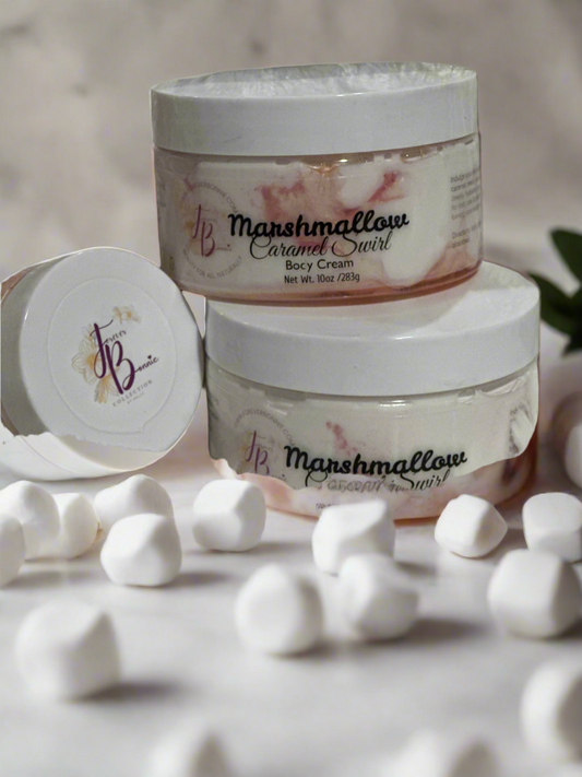 Marshmallow Caramel swirl body cream