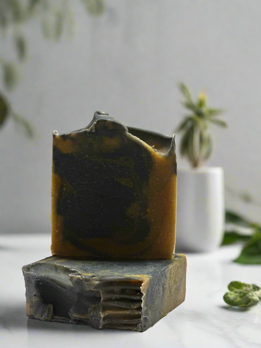 Turmeric + Charcoal Soap