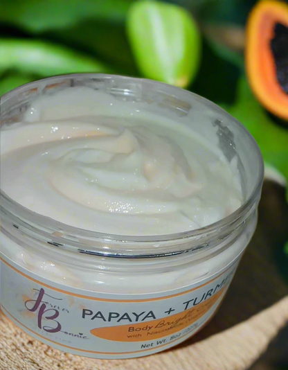 Papaya + Turmeric Body Cream with Niacinamide (Vitamin B3)