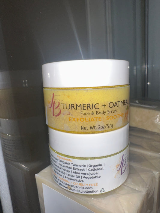 Turmeric & oatmeal Scrub