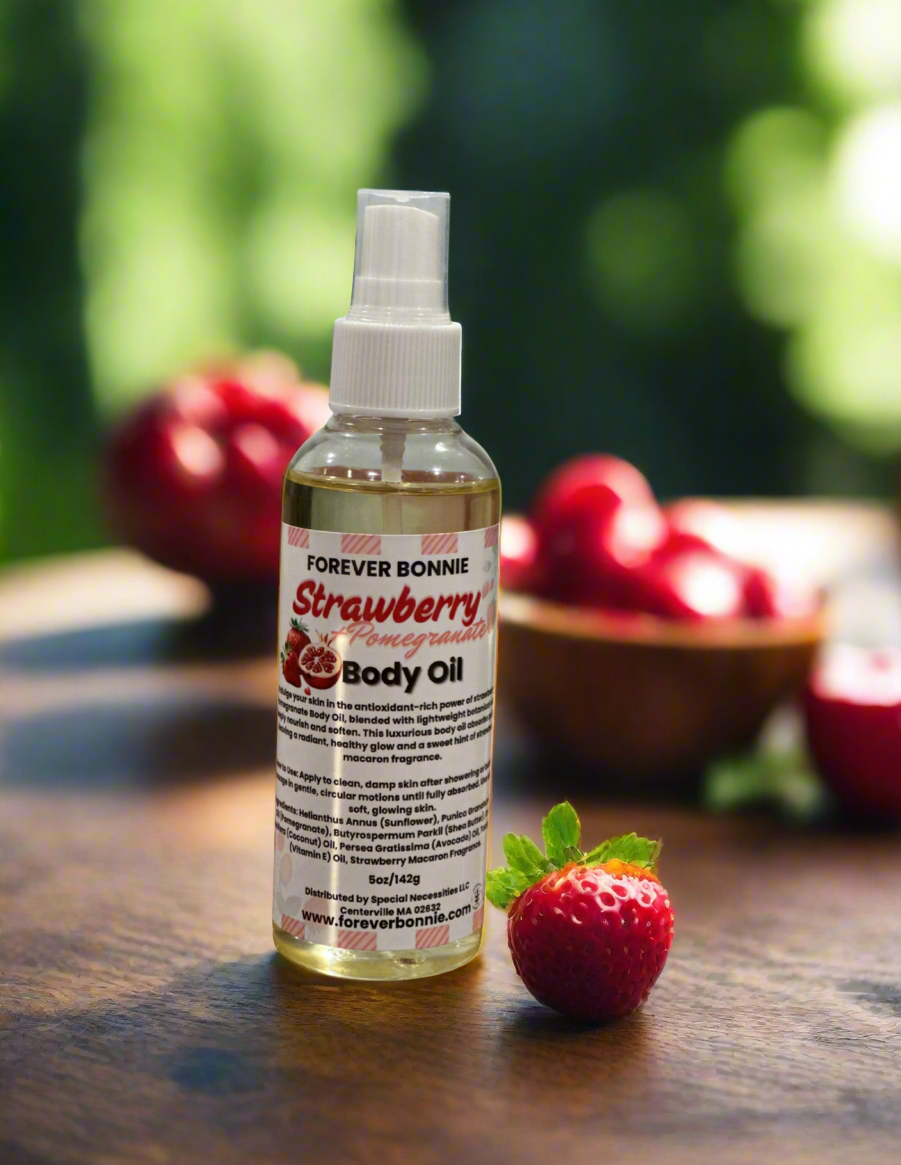 Strawberry Body Oil 5oz