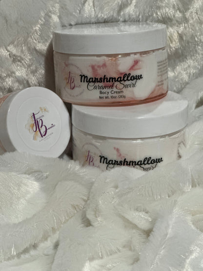 Marshmallow Caramel swirl body cream