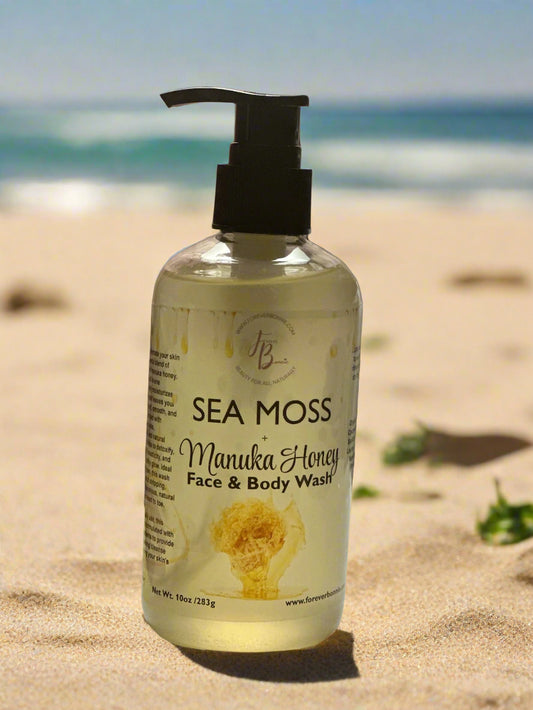 Sea Moss & Manuka Honey Face & Body Wash